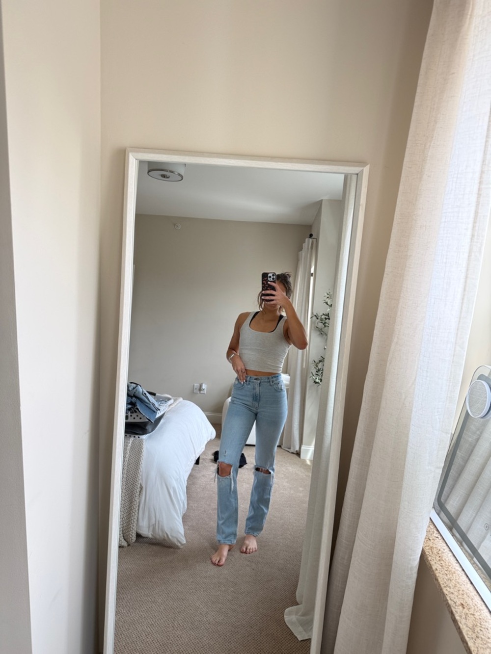 Abercrombie 90s Straight Ultra High Rise Jeans
